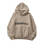 Fear of God Essentials 3D Silicon Applique Pullover Hoodie