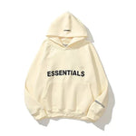 Fear of God Essentials 3D Silicon Applique Pullover Hoodie